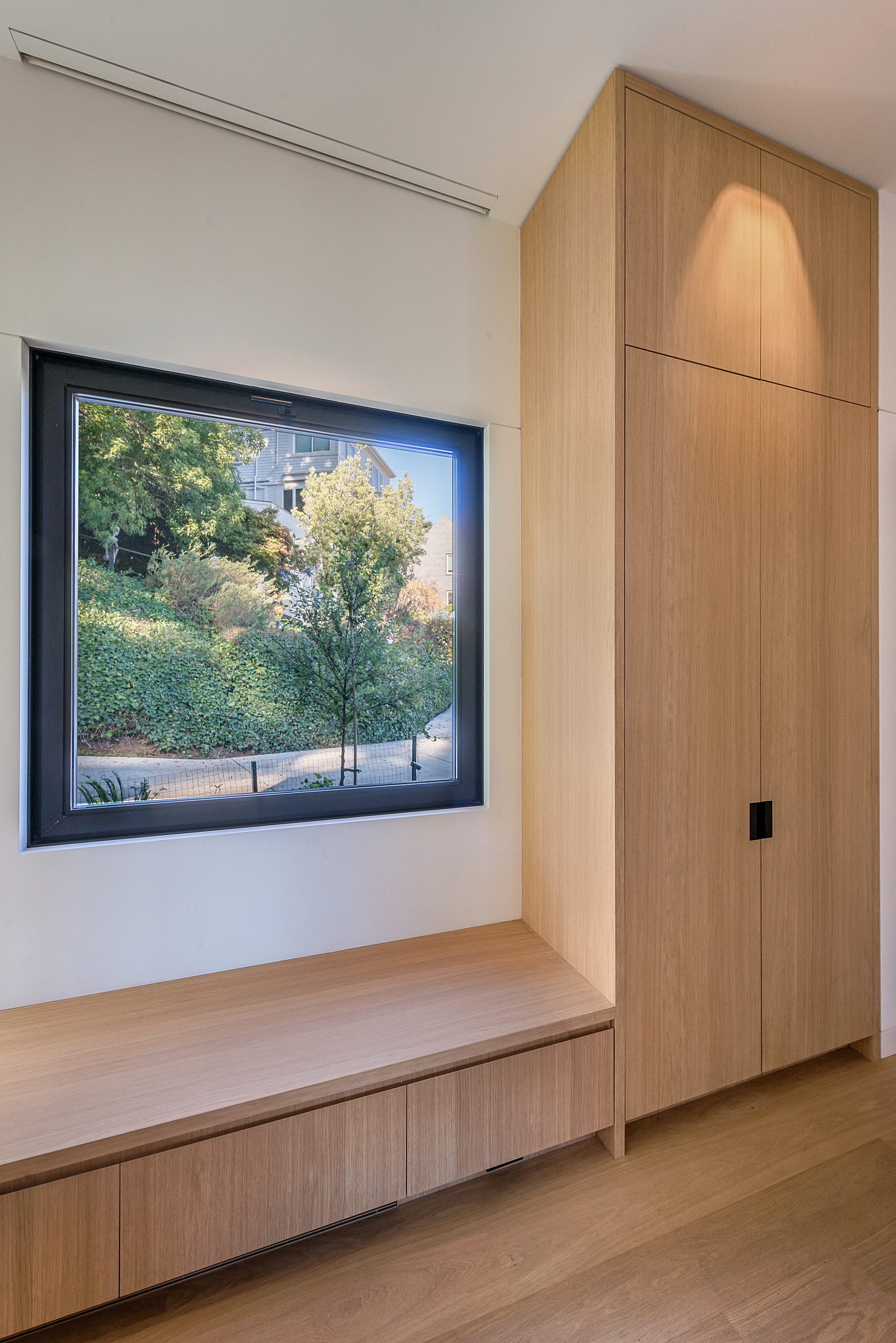Custom woodworking — Craig's House, San Francisco, CA