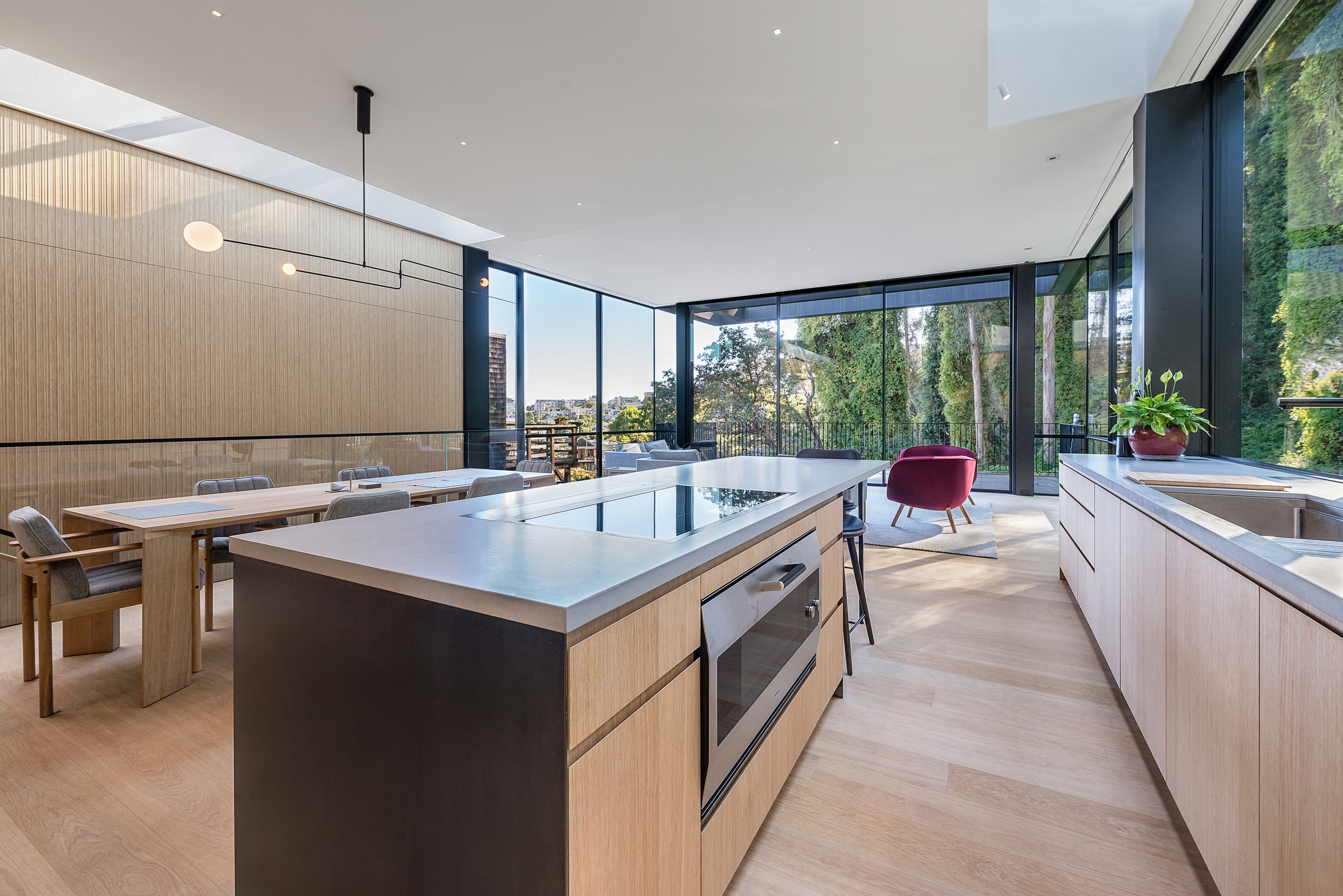 Custom woodworking — Craig's House, San Francisco, CA
