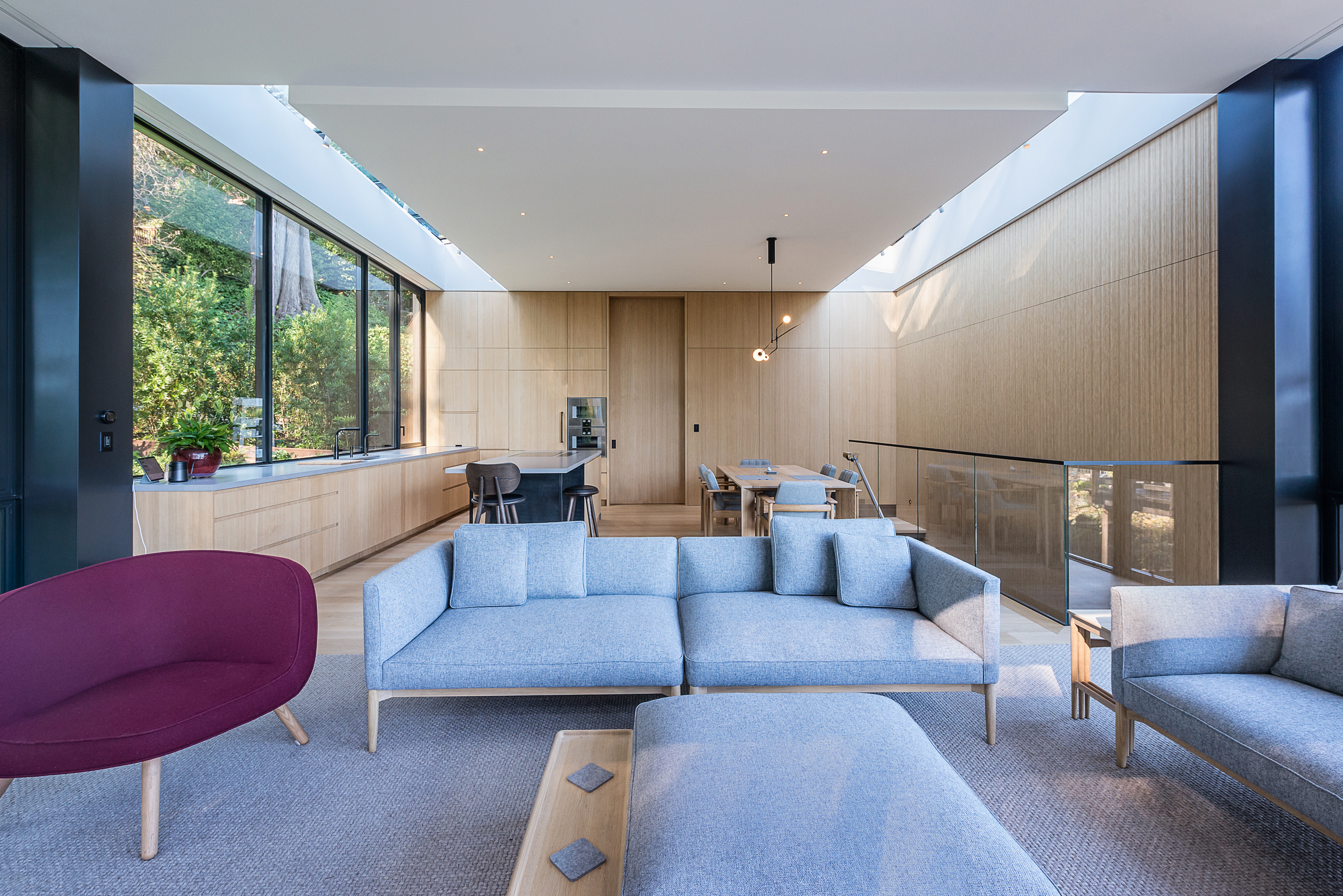 Custom woodworking — Craig's House, San Francisco, CA