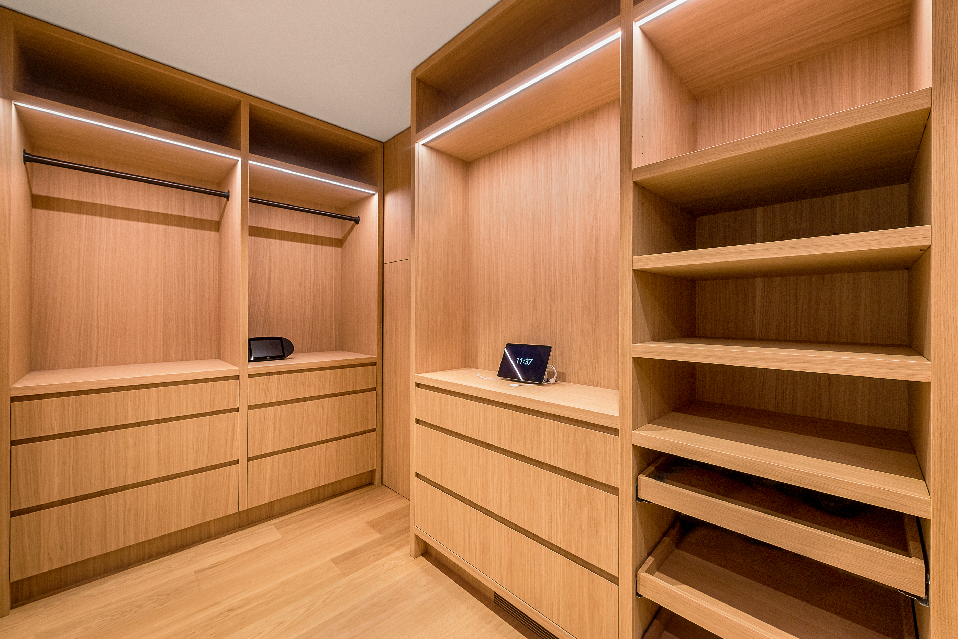 Custom woodworking — Craig's House, San Francisco, CA