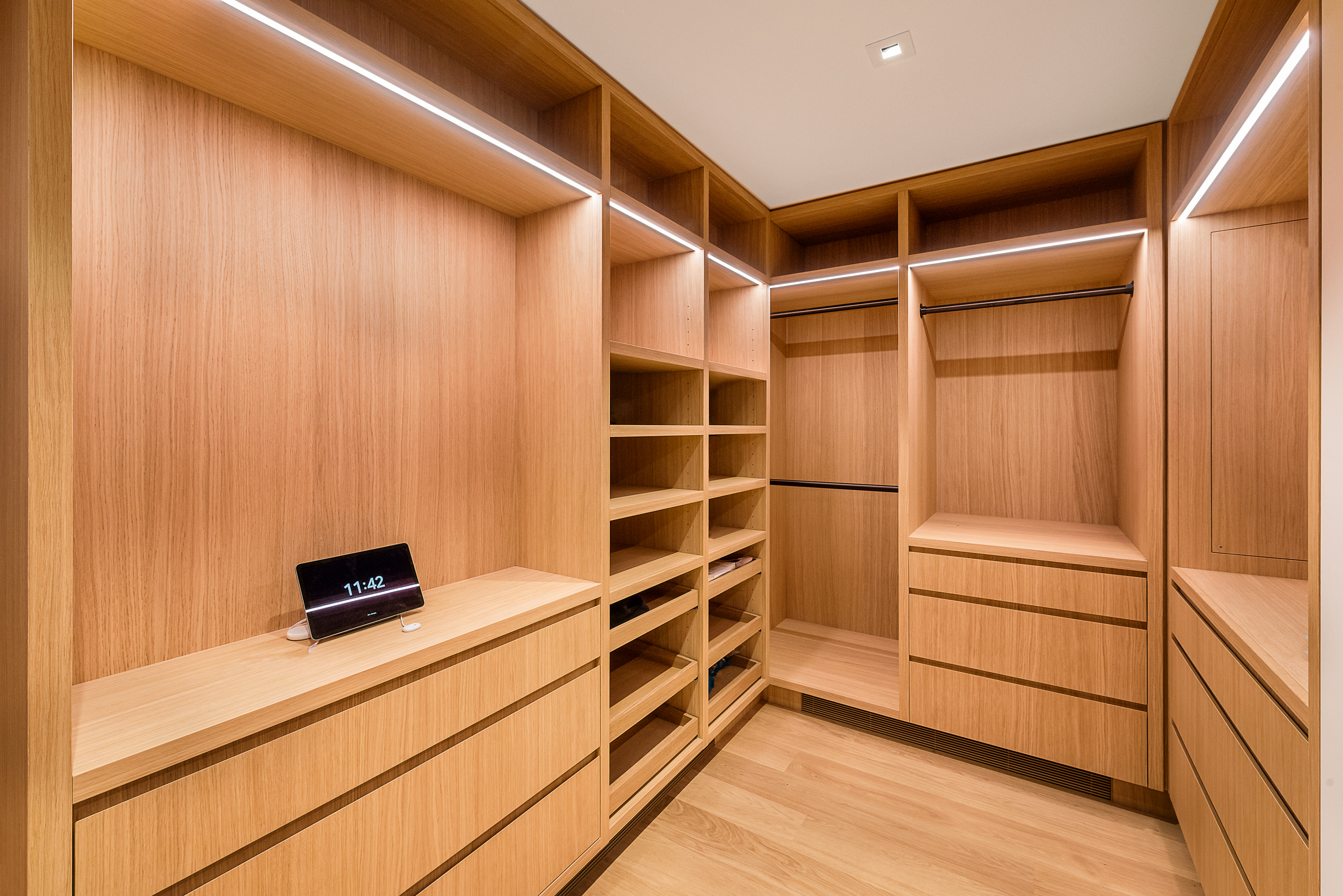 Custom woodworking — Craig's House, San Francisco, CA