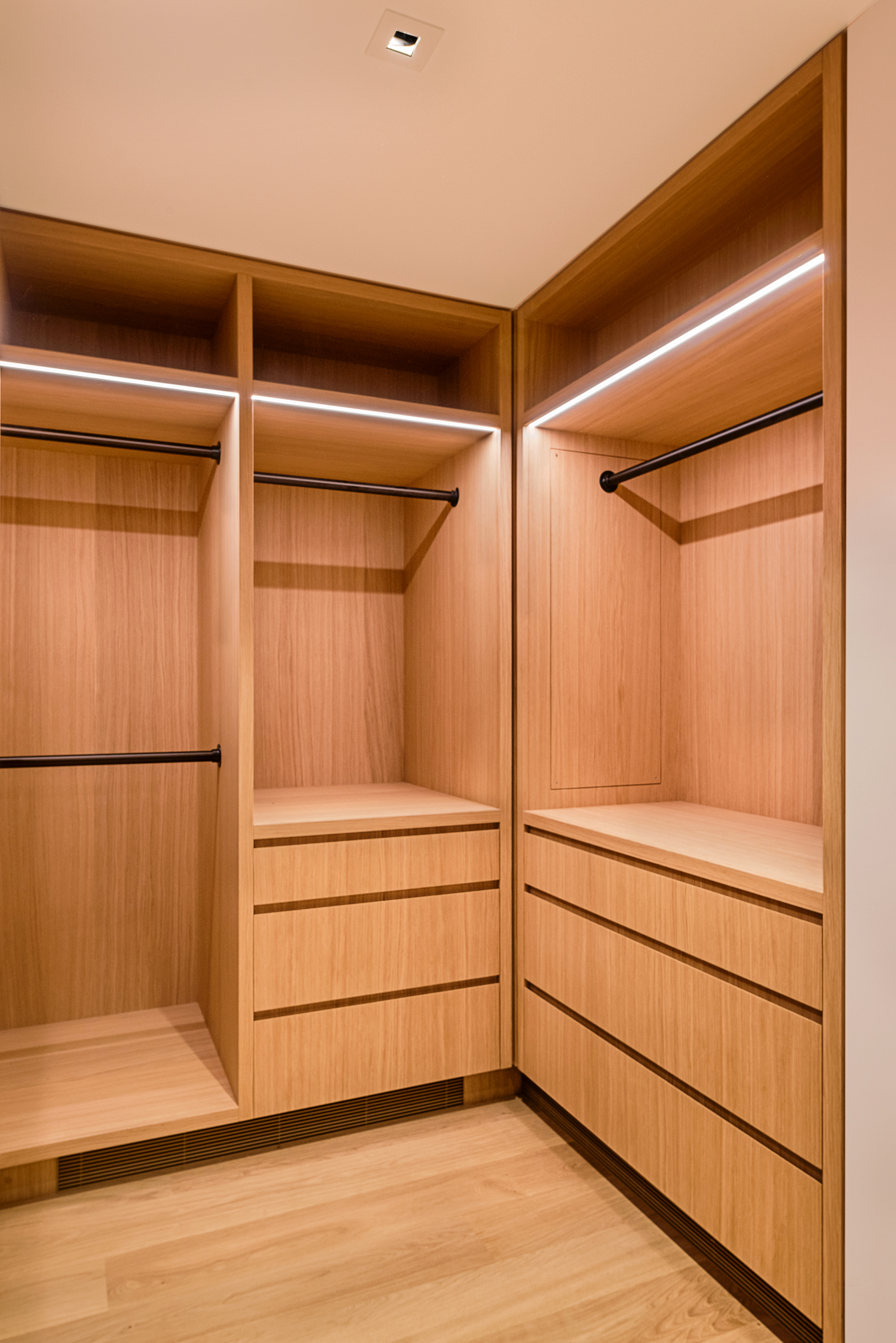 Custom woodworking — Craig's House, San Francisco, CA