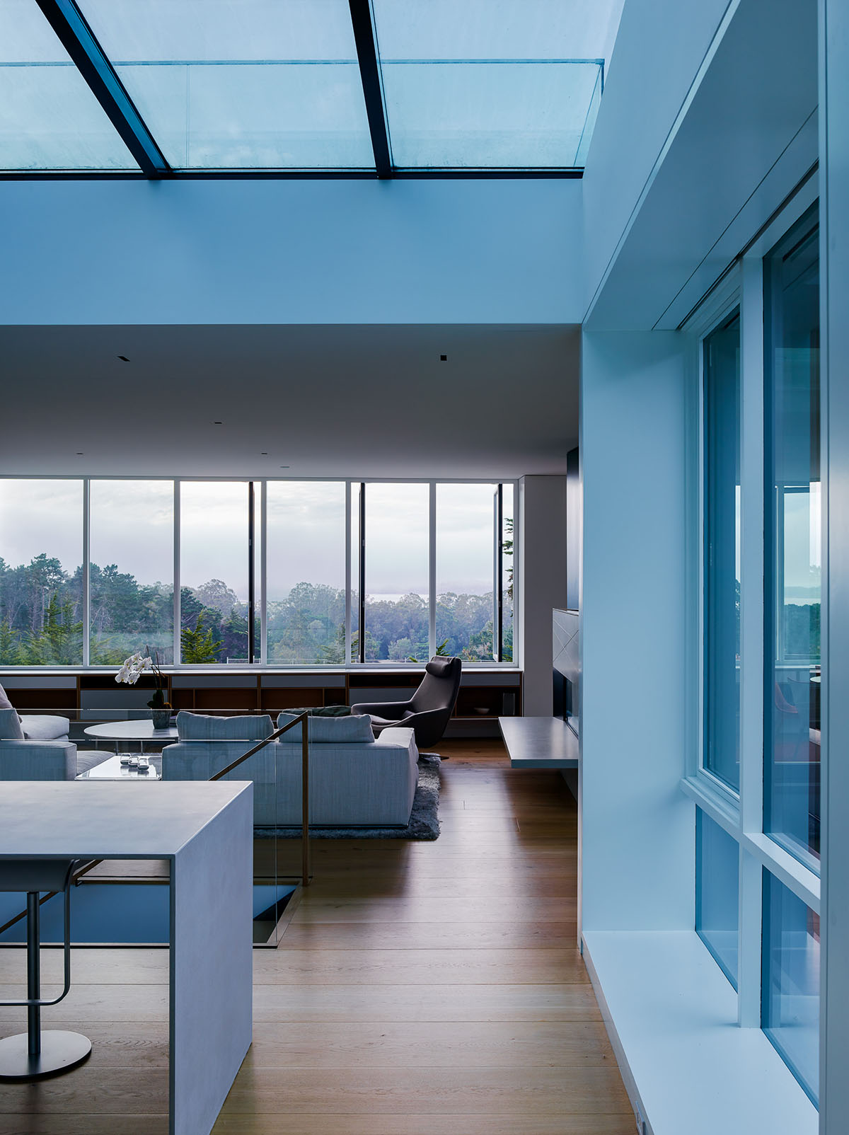 Custom woodworking — SF Spruce Street, San Francisco, CA