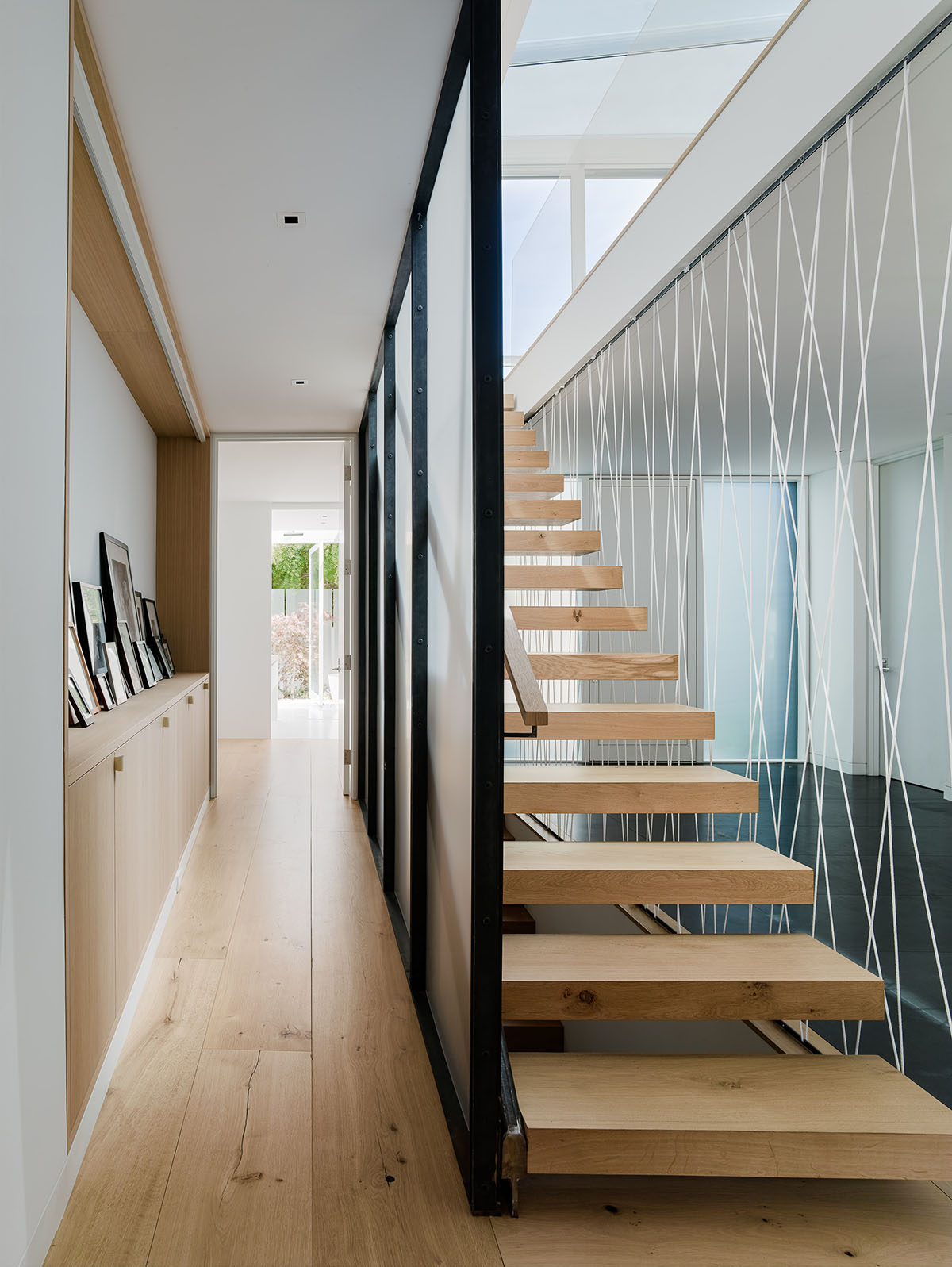 Custom woodworking — SF Spruce Street, San Francisco, CA