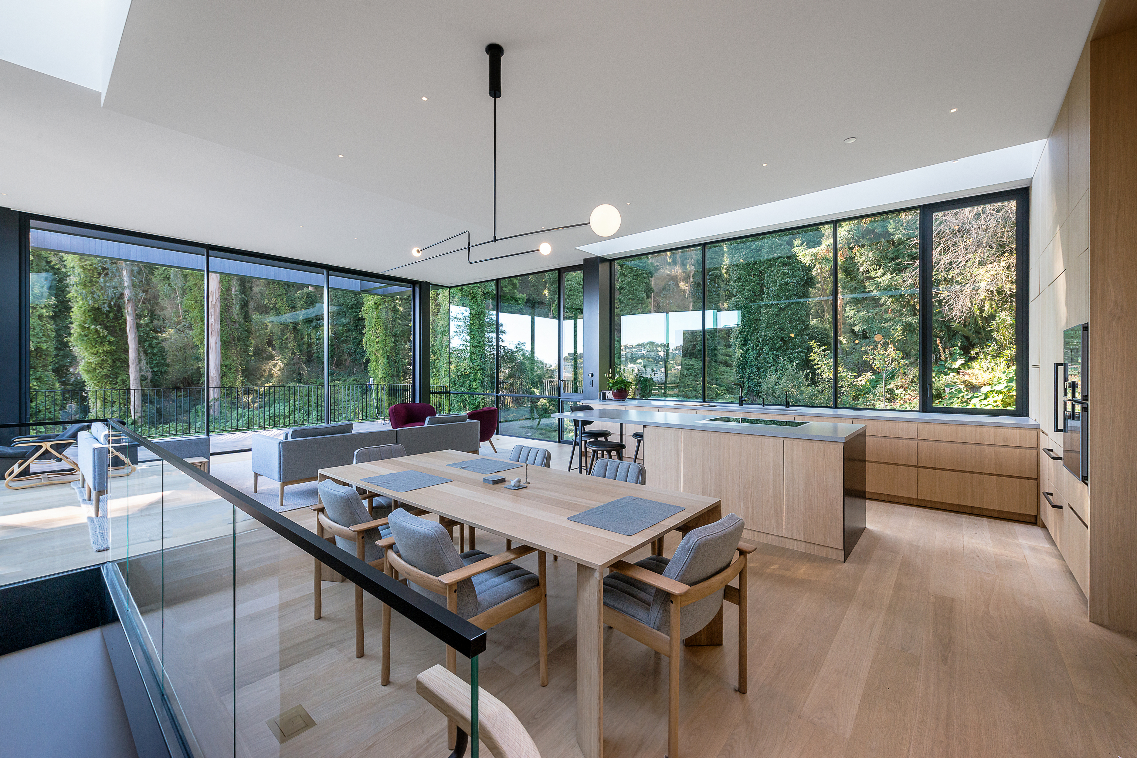 Custom woodwork — SF Private Residence, San Francisco, CA